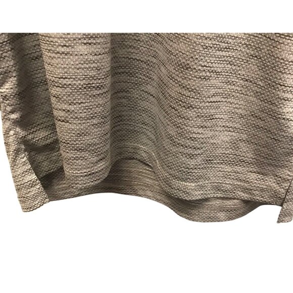 Levelwear Polo Mens Grey Striped Shirt Size M Collared Short Sleeves Breathable - Picture 4 of 6